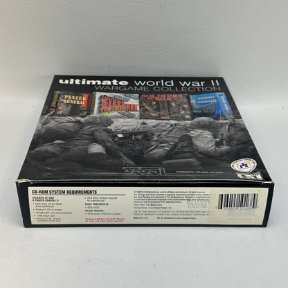 Vintage Ultimate World War II Wargame Collection Win 95 DOS CD-ROM WW2 Big Box