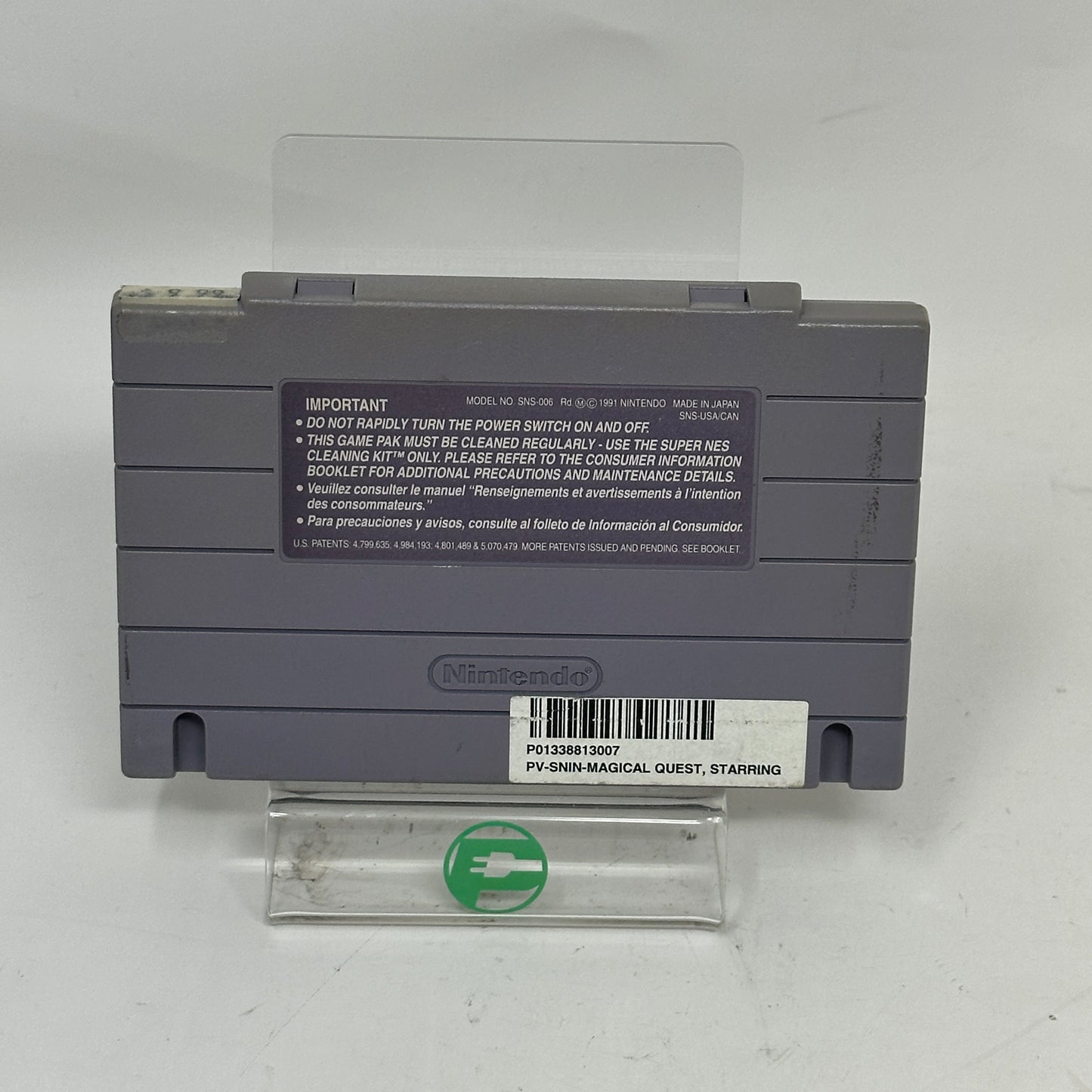Magical Quest starring Mickey Mouse (Super Nintendo SNES, 1992)