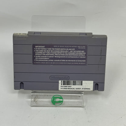 Magical Quest starring Mickey Mouse (Super Nintendo SNES, 1992)