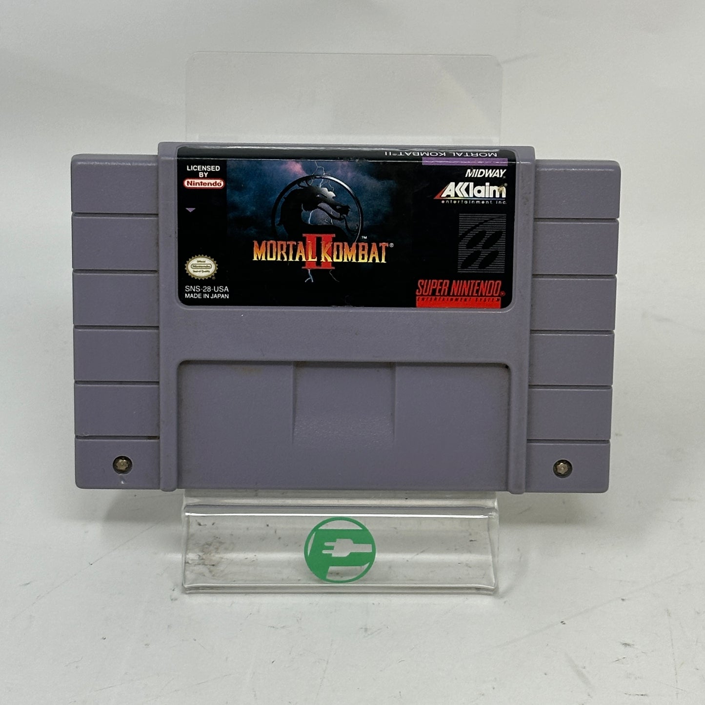 Mortal Kombat II (Super Nintendo SNES, 1994)