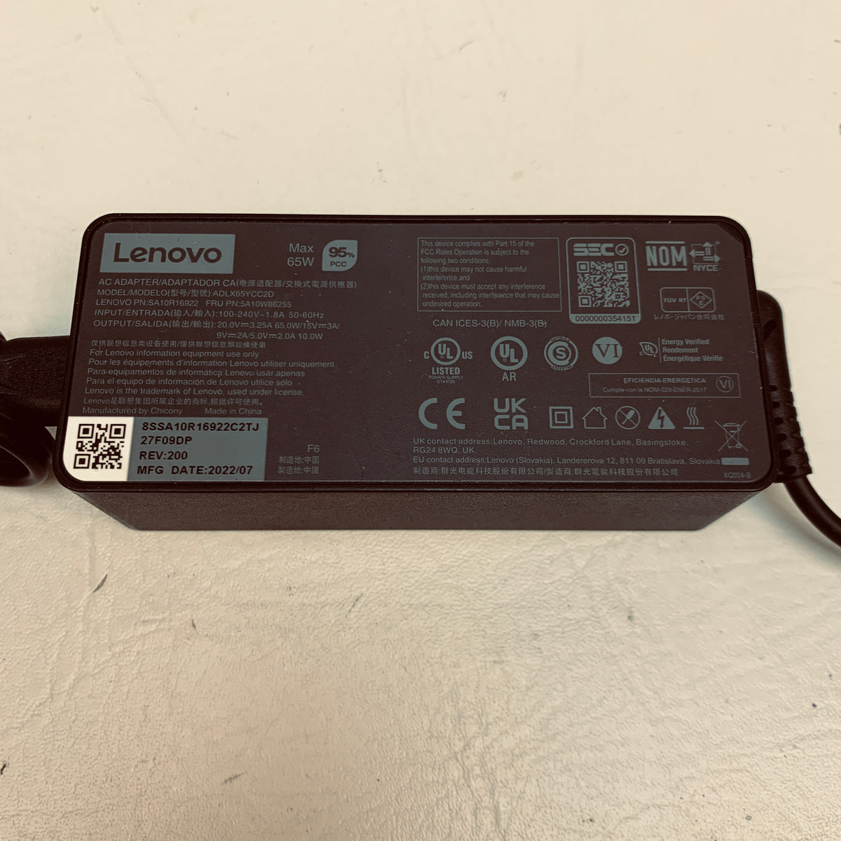 Lenovo ThinkPad T14 Gen 3 U2V59D9 14" i7-1265U 1.8GHz 16GB RAM 1TB SSD