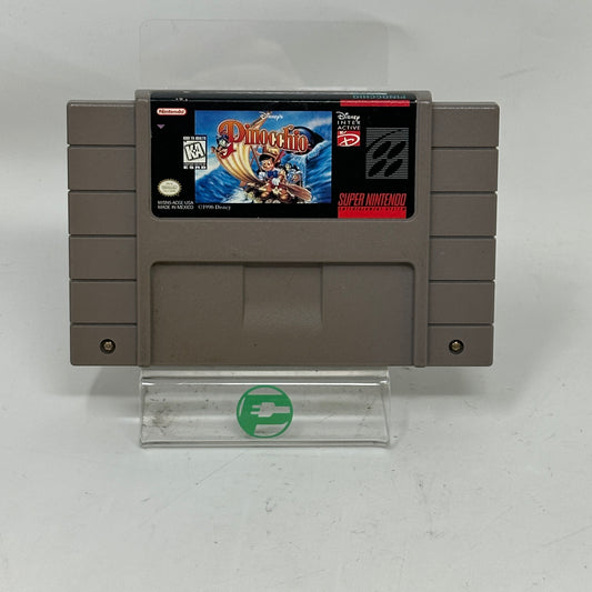 Disney Pinocchio Super Nintendo SNES Video Game Cartridge Only