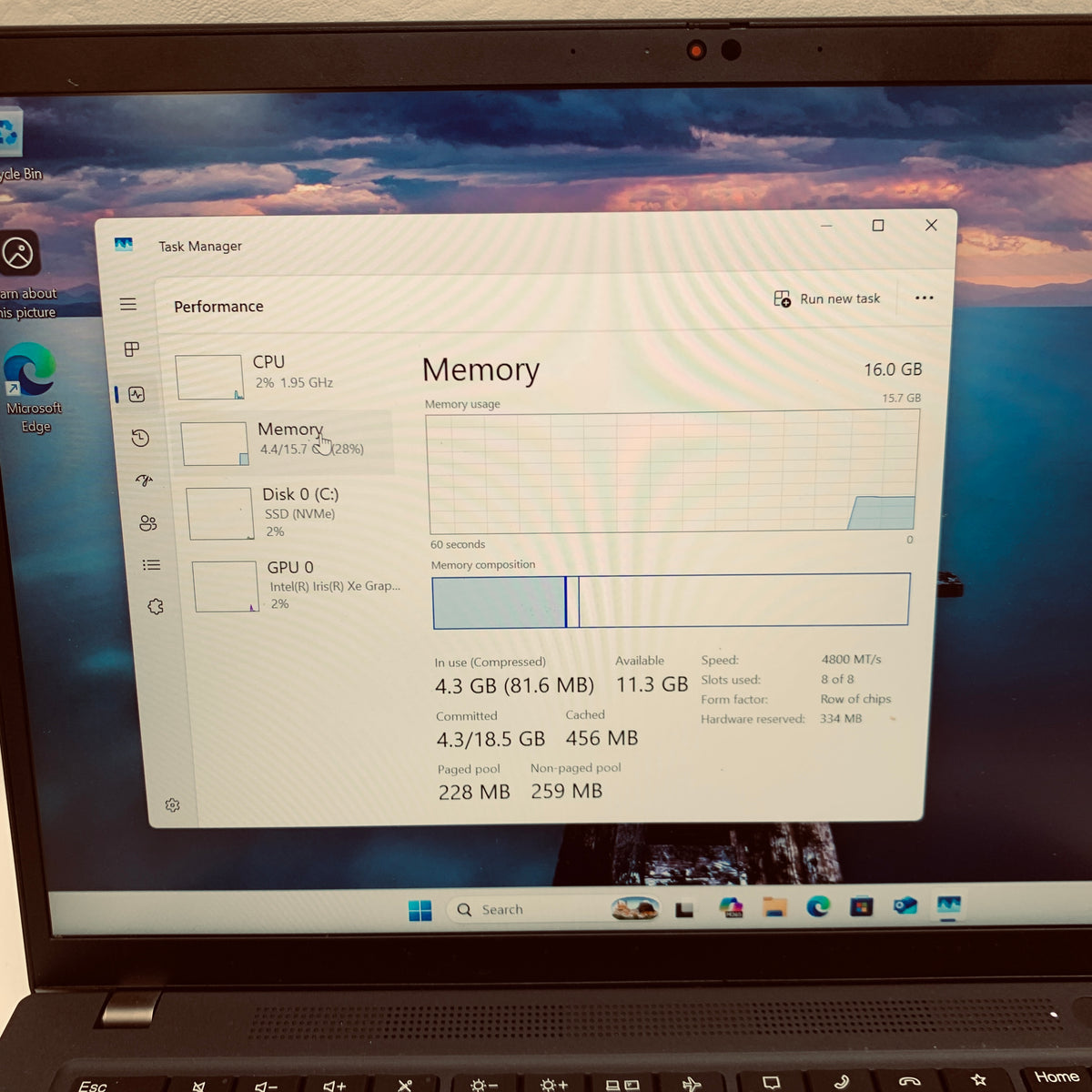 Lenovo ThinkPad T14 Gen 3 U2V59D9 14" i7-1265U 1.8GHz 16GB RAM 1TB SSD