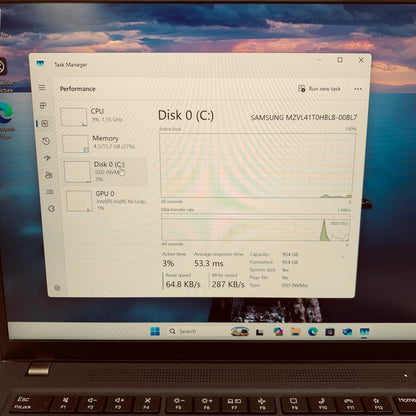 Lenovo ThinkPad T14 Gen 3 U2V59D9 14" i7-1265U 1.8GHz 16GB RAM 1TB SSD