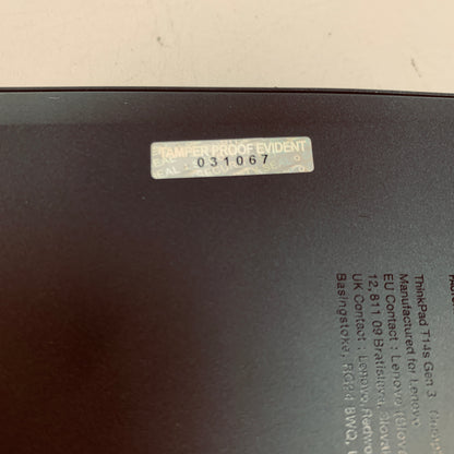 Lenovo ThinkPad T14 Gen 3 U2V59D9 14" i7-1265U 1.8GHz 16GB RAM 1TB SSD