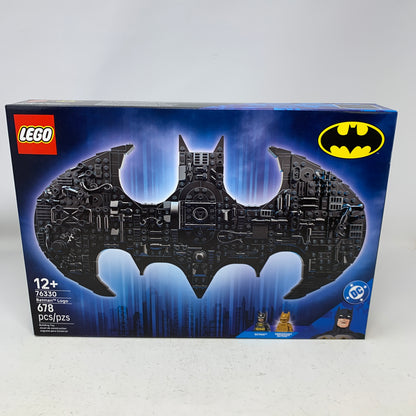 New Lego DC Batman Logo 76330 20th Anniversary Building Set 678 Pcs