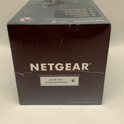 New NETGEAR Nighthawk BE9300 WiFi 7 Tri-Band Router BE9300-1AZPAS Black