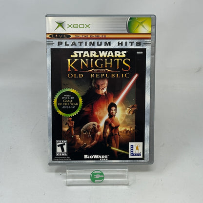 Star Wars Knights of the Old Republic (Microsoft Xbox, 2003)