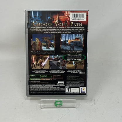 Star Wars Knights of the Old Republic (Microsoft Xbox, 2003)