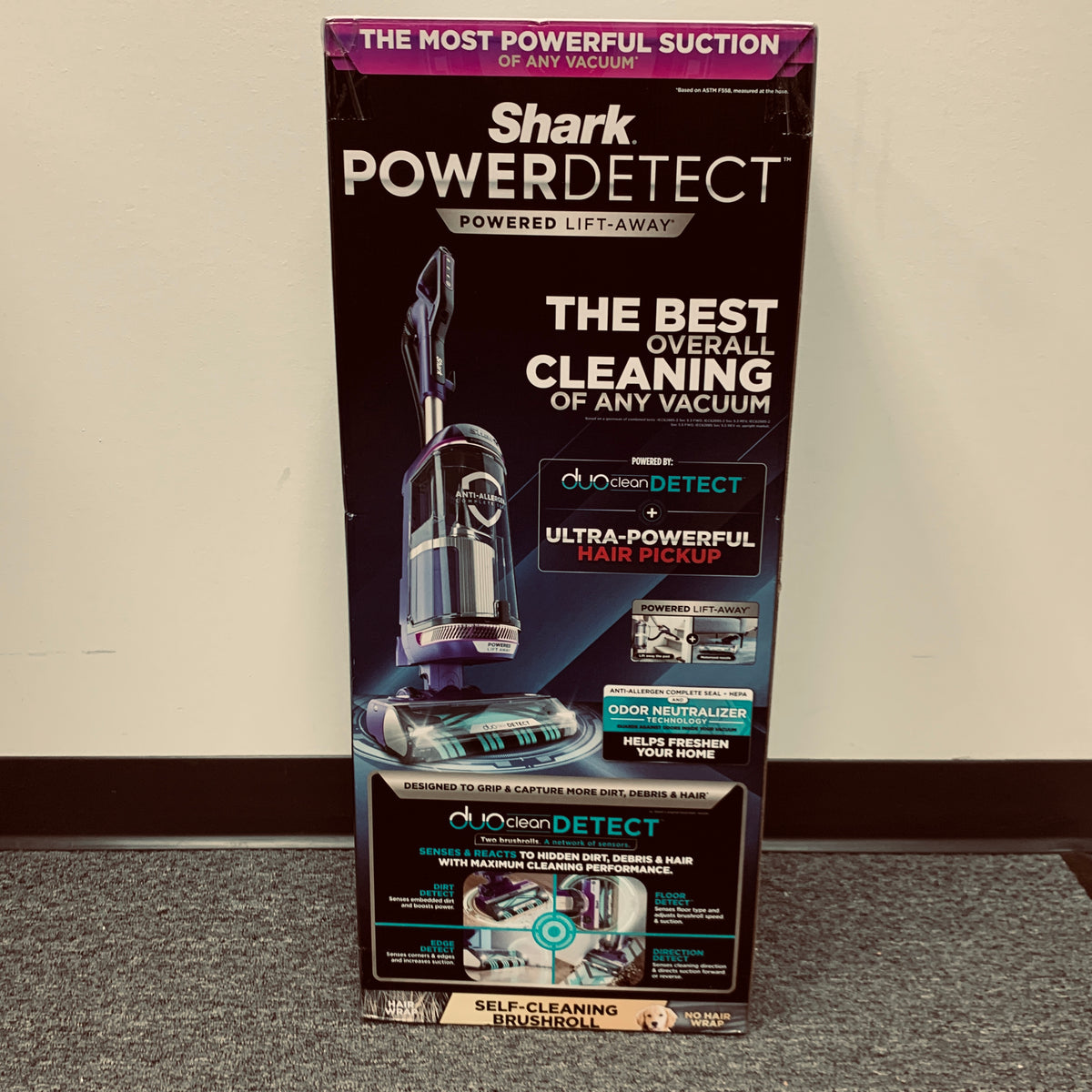New Shark AZ4002 Bagless Corded Upright Vacuum Purple 