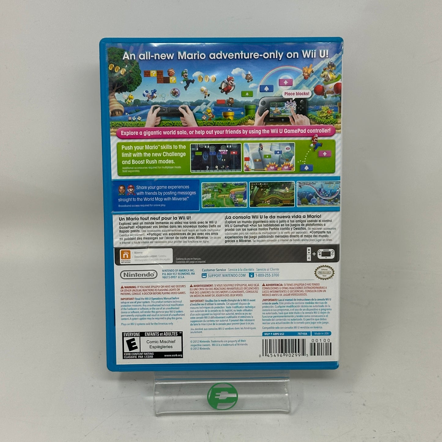 New Super Mario Bros. U (Nintendo Wii U, 2012)