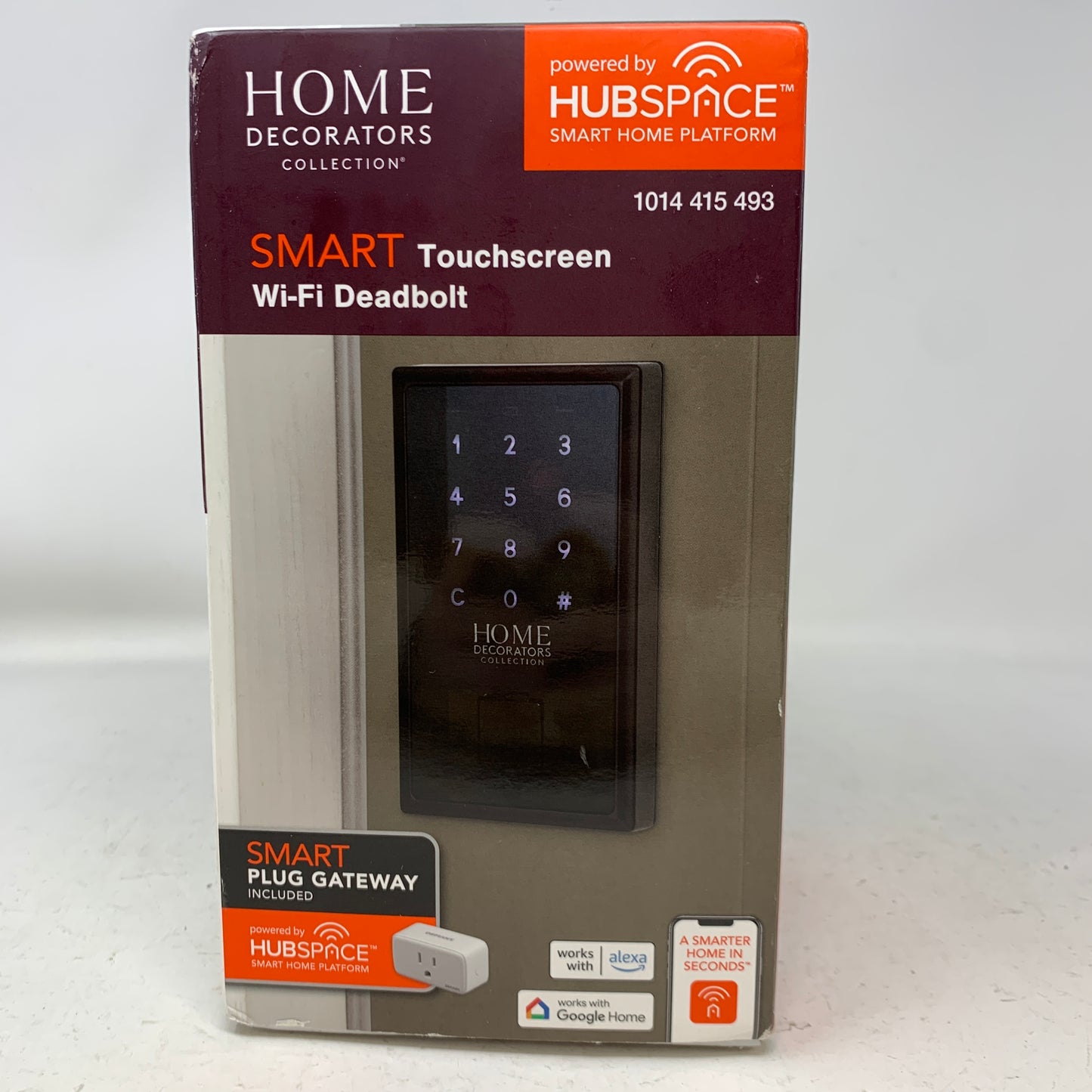 New Home Decorators Collection Smart Touchscreen Wi-Fi Deadbolt
