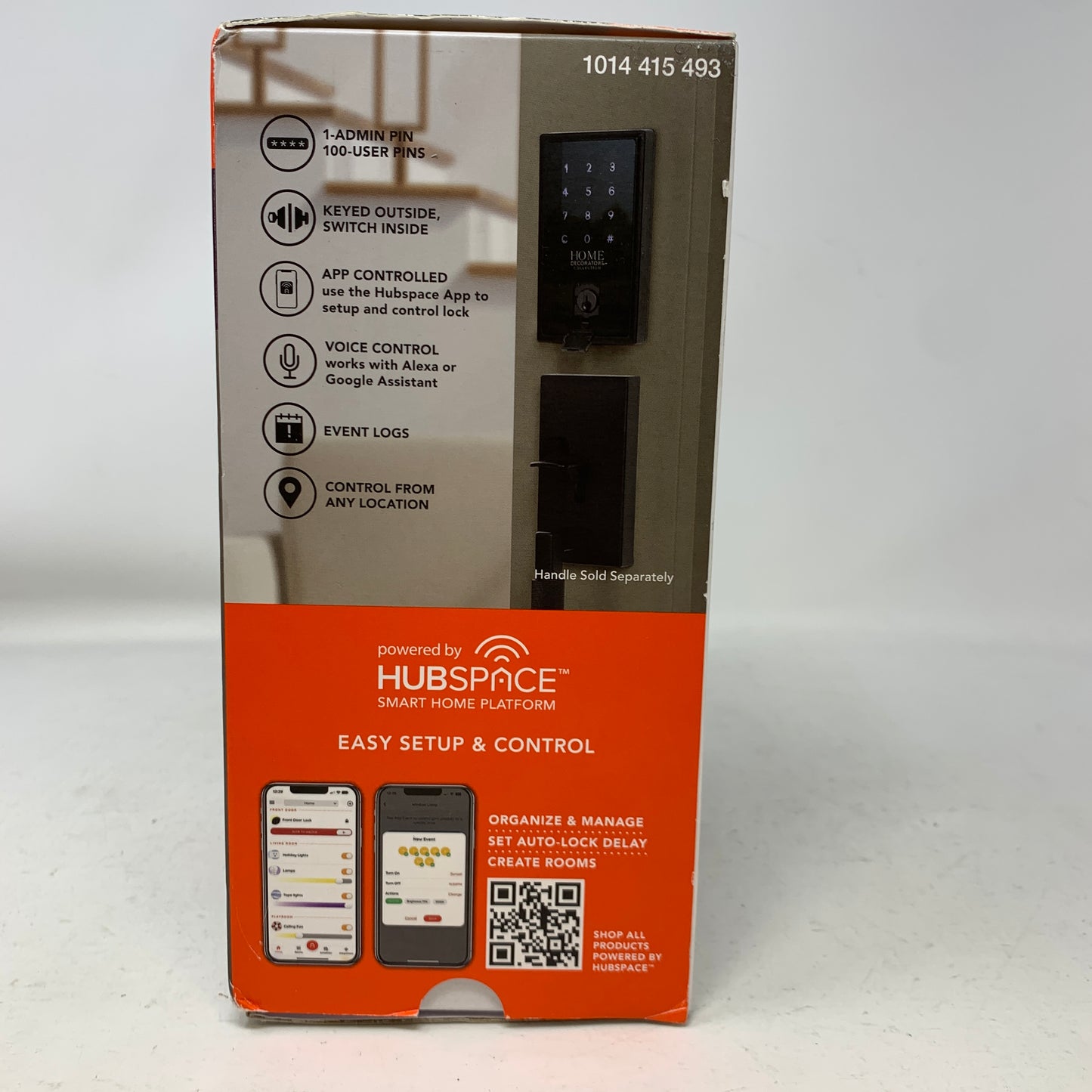 New Home Decorators Collection Smart Touchscreen Wi-Fi Deadbolt