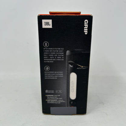 New JBL Grip Portable Wireless Bluetooth Speaker Black JBLGRIPBLKAM