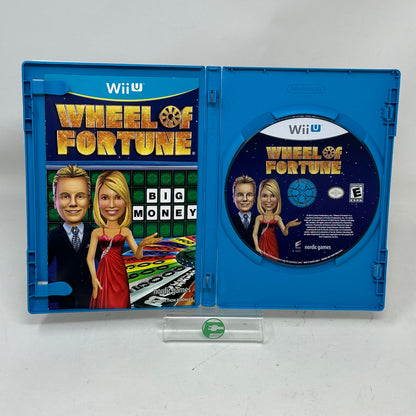 Wheel of Fortune Nordic Games Nintendo Wii U Complete CIB Tested Video Game