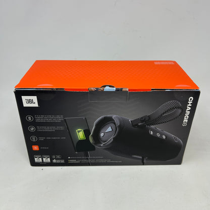 New JBL Charge 6 Portable Wireless Bluetooth Speaker Black JBLCHARGE6BLKAM