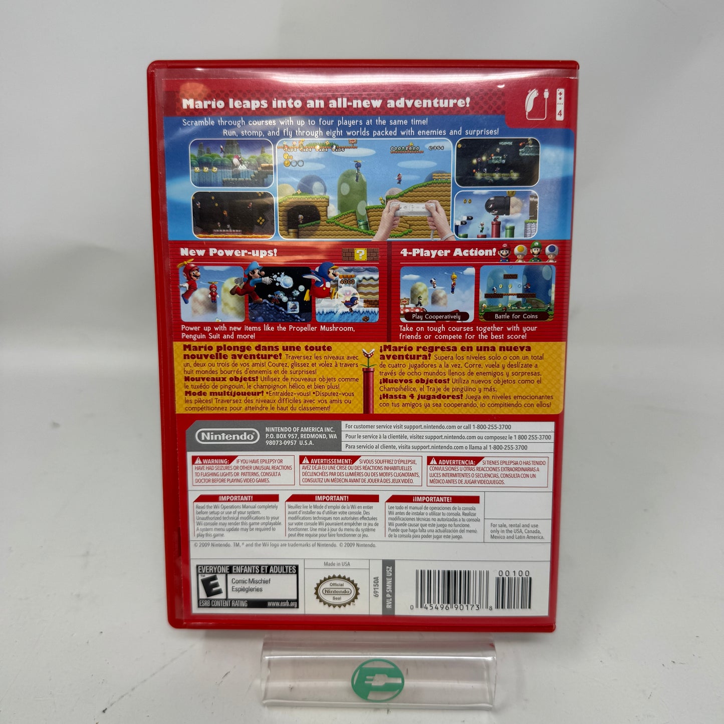 New Super Mario Bros. Wii (Nintendo Wii, 2009)