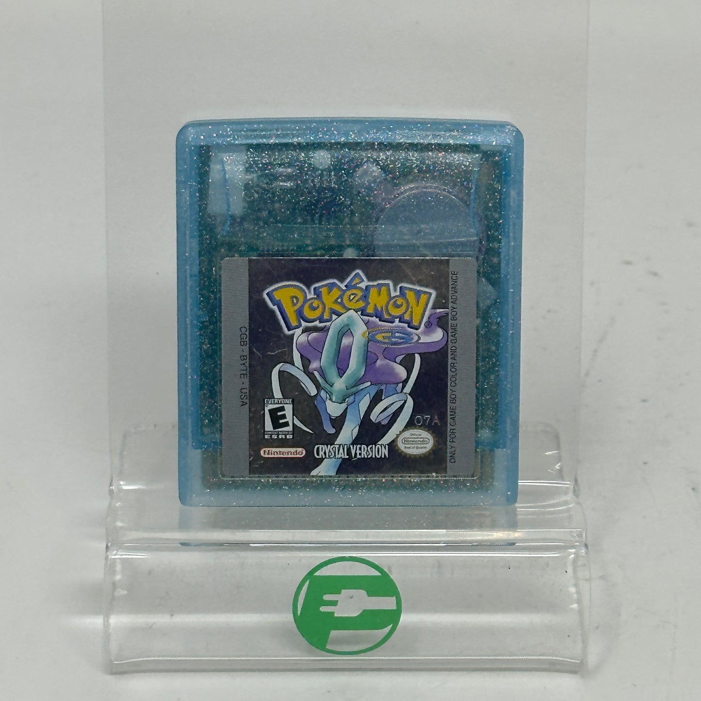 Pokemon Crystal Version Nintendo Game Boy Color GBC 2001 Authentic Tested