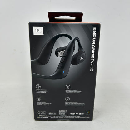 New JBL Endurance Pace True Wireless Over-Ear Sports Headphones Black