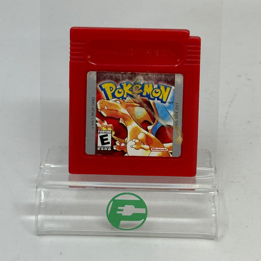 Pokemon Red Version Nintendo Game Boy GB 1998 Authentic Cartridge