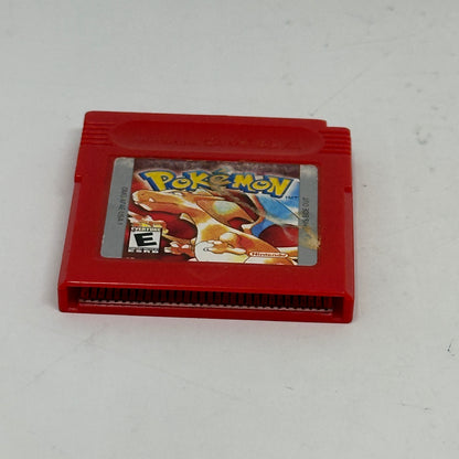 Pokemon Red Version Nintendo Game Boy GB 1998 Authentic Tested Cartridge