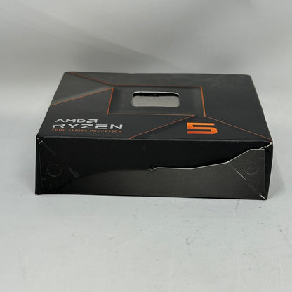 New AMD Ryzen 5 7600X 4.70GHz 6 Core 100-100000593 12 Thread AM5