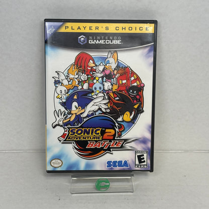 Sonic Adventure 2 Battle Nintendo GameCube 2002 Tested Complete CIB