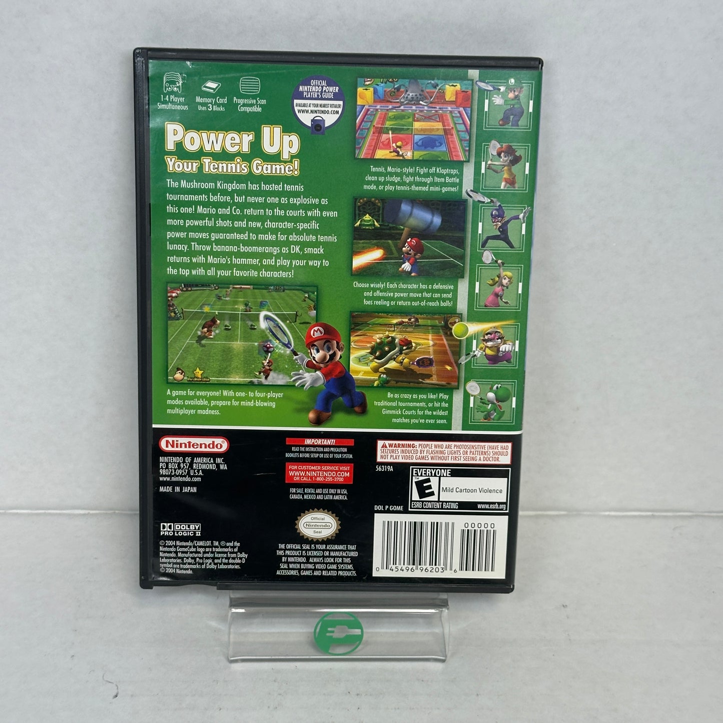 Mario Power Tennis (Nintendo GameCube, 2004)