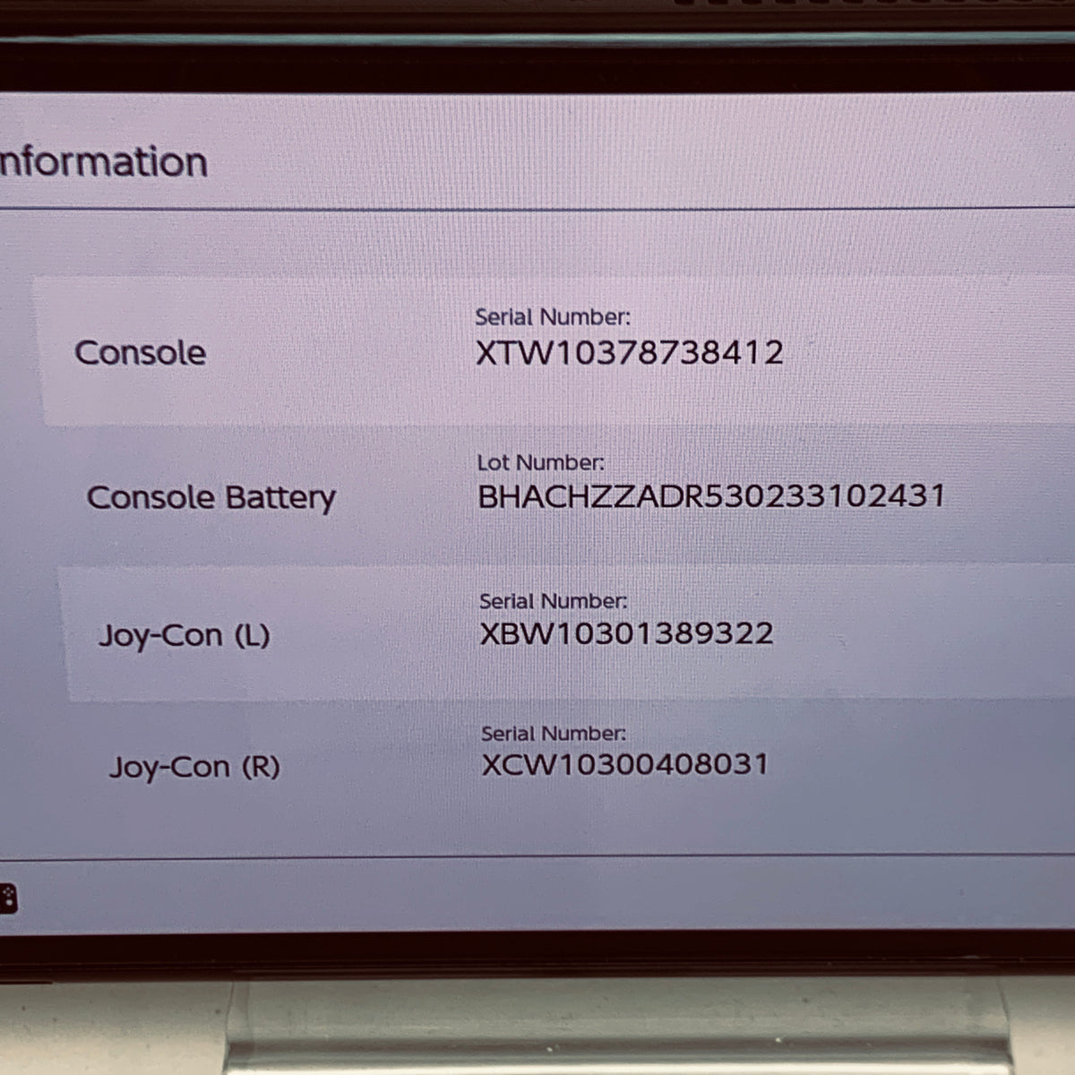 Nintendo Switch OLED Console Gaming System HEG-001 White
