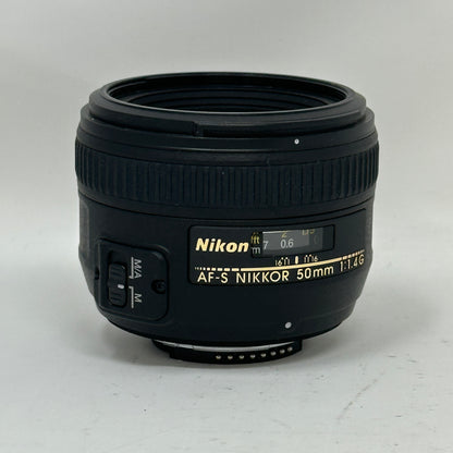 Nikon AF-S Nikkor 50mm f/1:1.4G Prime Lens