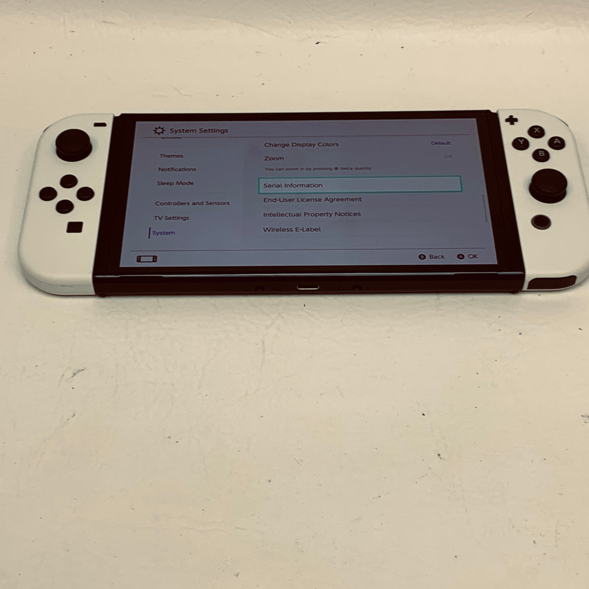 Nintendo Switch OLED Console Gaming System HEG-001 White