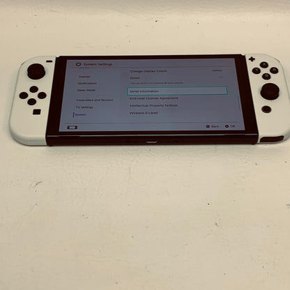 Nintendo Switch OLED Console Gaming System HEG-001 White