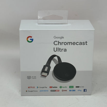 New Google Chromecast Ultra 4K Streaming Media Player GA3A00403A14