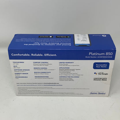 American Standard AcuuLink Platinum 850 Smart Thermostat