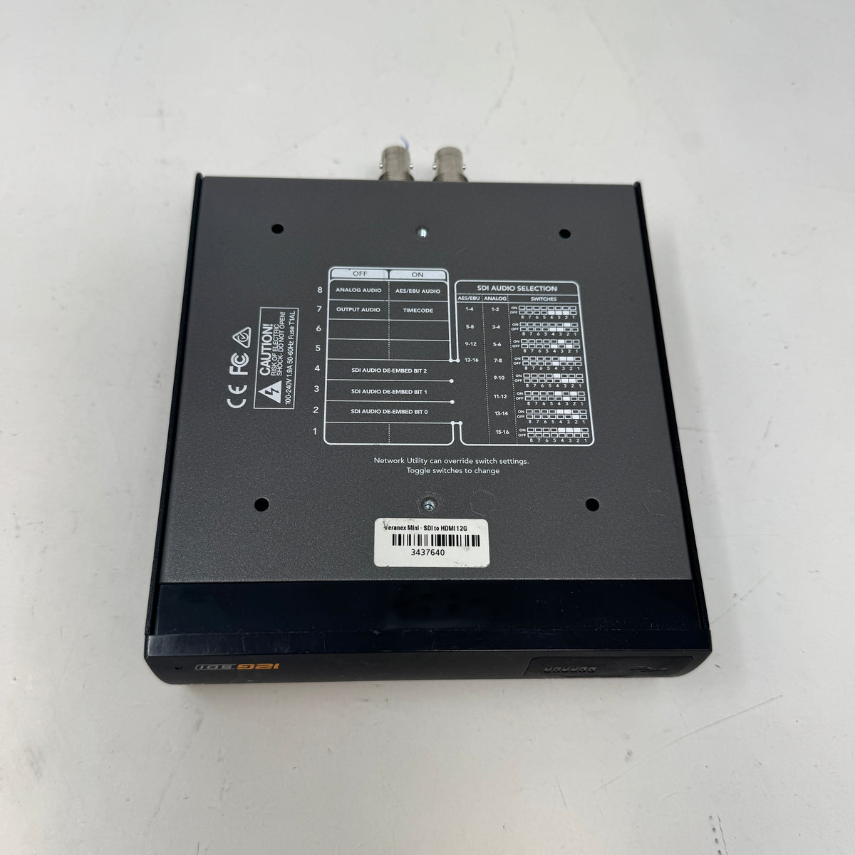 BlackMagic Design Teranex Mini SDI to HDMI 12G Video Signal Converter