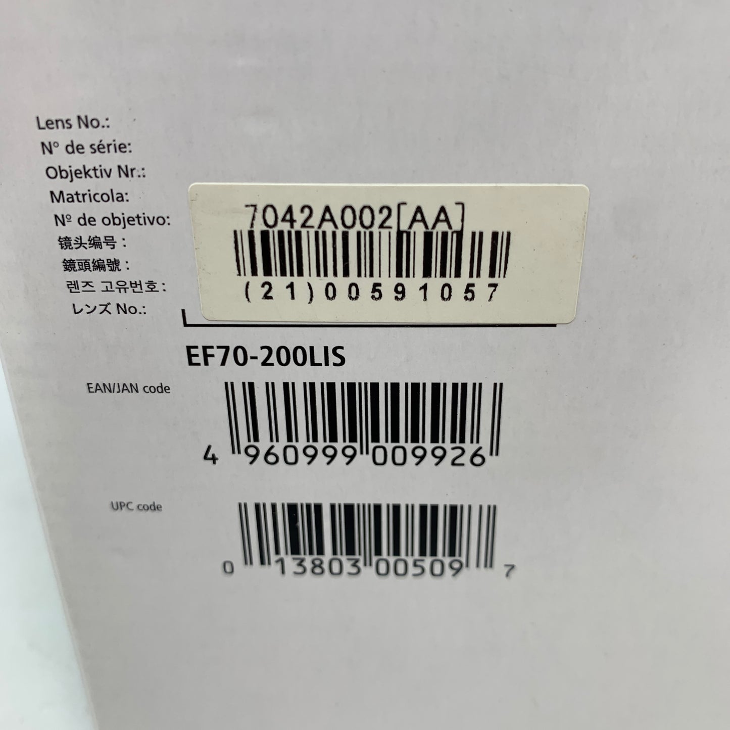 Canon EF 70-200mm f/2.8L IS USM Telephoto Zoom Lens