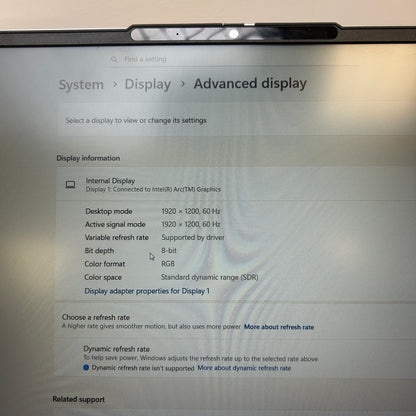 Lenovo ThinkBook 16 G7 IML 16" Core Ultra 7 155H 1.4GHz 16GB RAM 512GB SSD