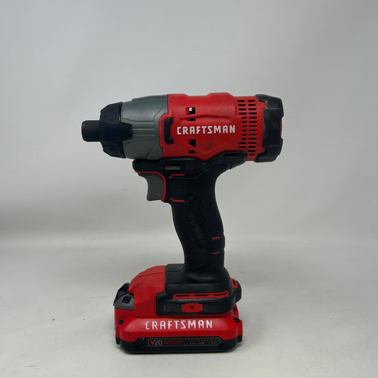 Craftsman 20V Cordless 1/4 Inch Impact Driver CMCF800
