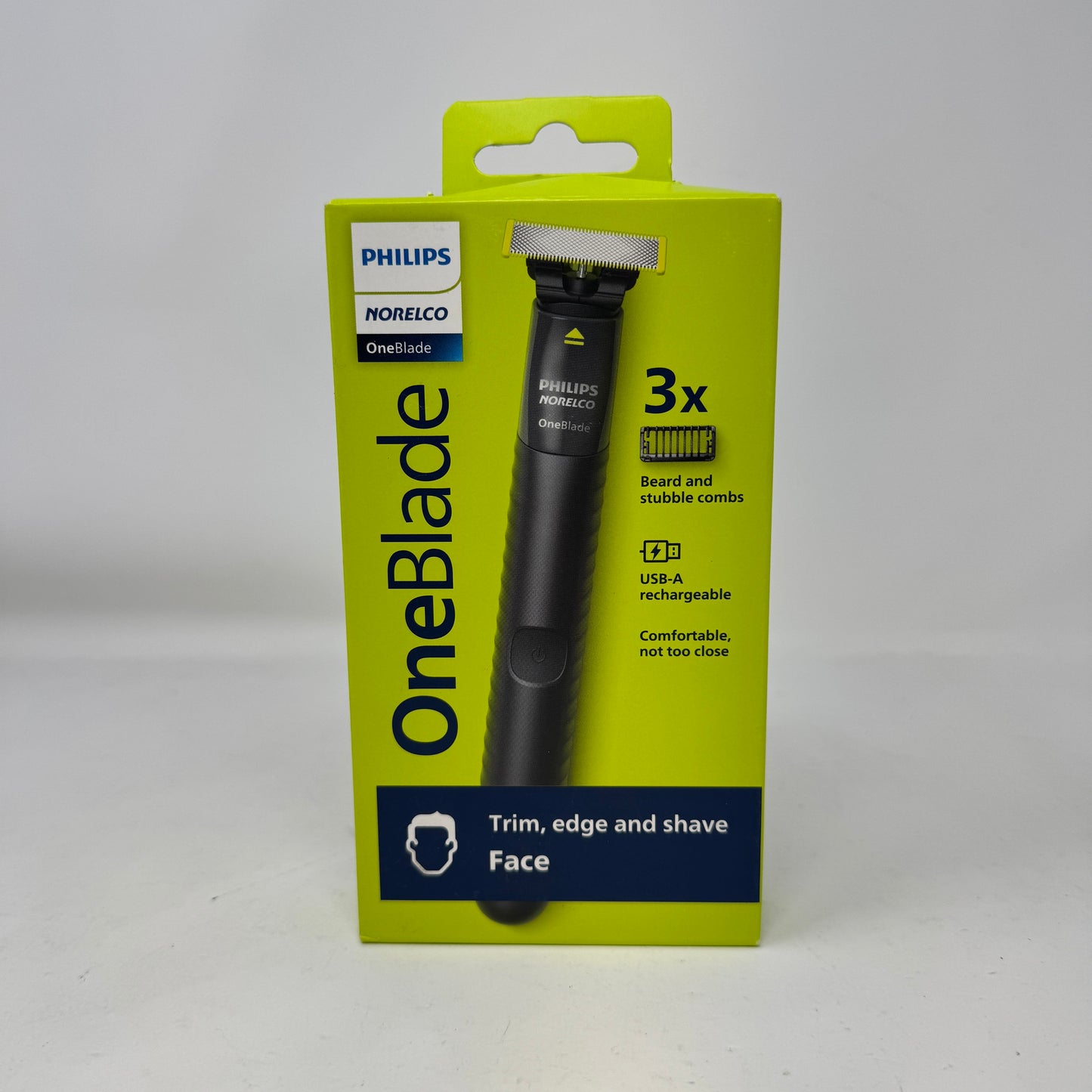 New Philips Norelco OneBlade Face Electric Razor QP1424/70
