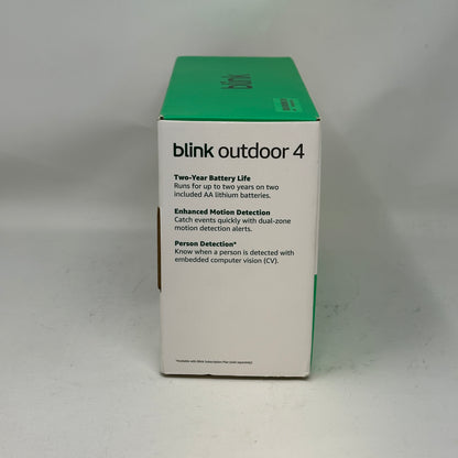 New Blink Outdoor 4 Smart Wireless Security Camera System  B0B1N5782V