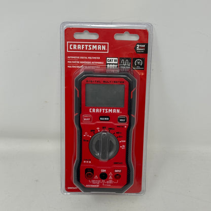 New Craftsman CMMT14171 Automotive Digital Multimeter 600V True RMS