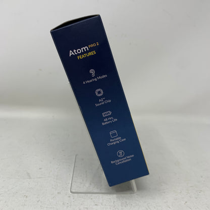 New Audien Atom Pro 2 Wireless Rechargeable Hearing Aids