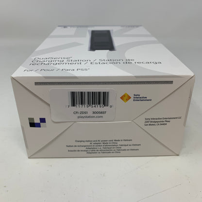 New Sony PlayStation 5 PS5 DualSense Charging Station White CFI-ZDS1