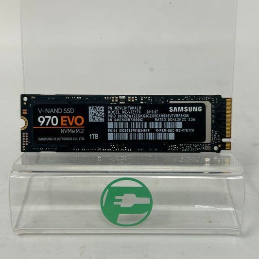 Samsung 2280mm 970 EVO 1TB M.2 NVMe Gen 3.0 x 4 SSD MZ-V7E1T0