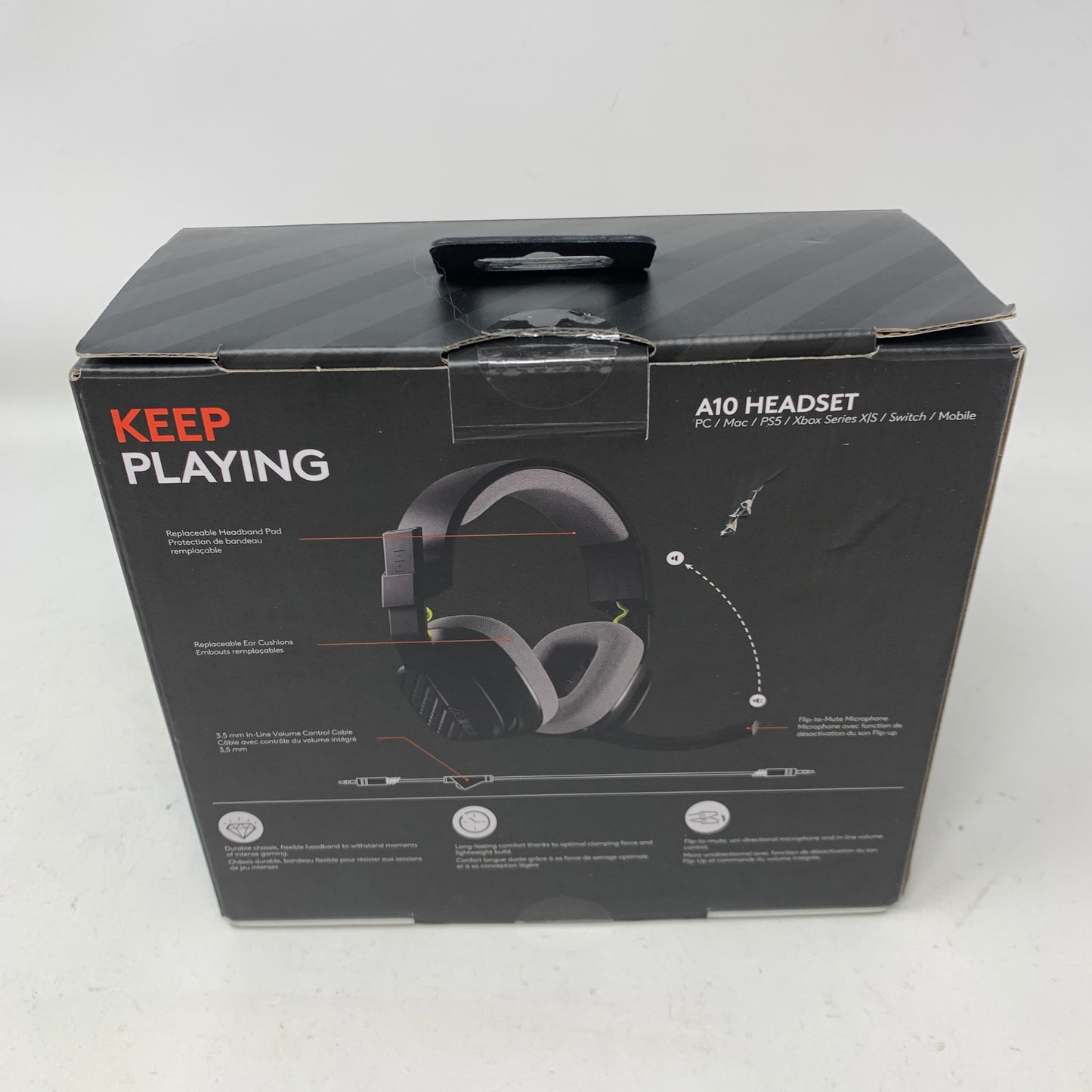 Astro A10 Gen2 Wired Over-Ear Gaming Headset For PS5 Black
