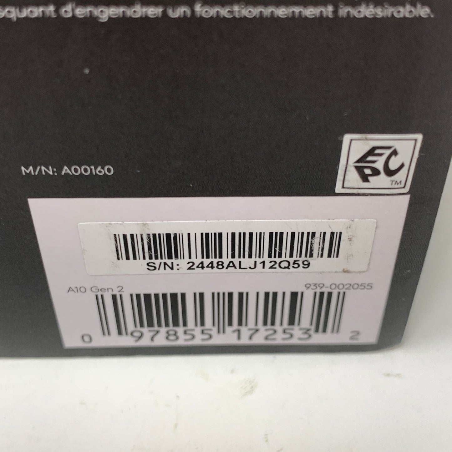 Astro A10 Gen2 Wired Over-Ear Gaming Headset For PS5 Black