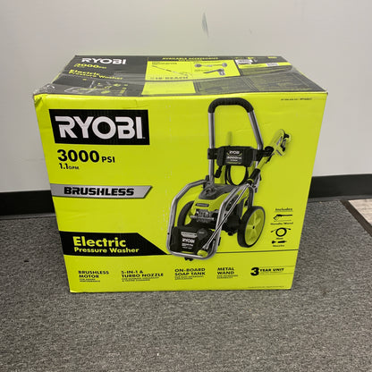 New Ryobi 3000 PSI 1.1 GPM Electric Pressure Washer RY143011 