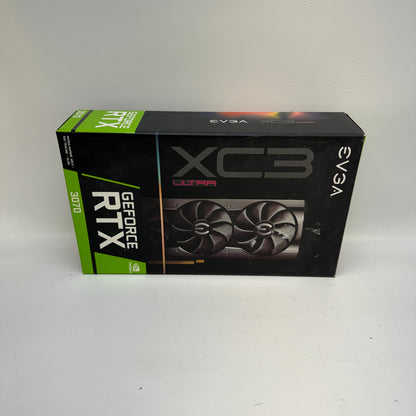 EVGA GeForce RTX 3070 XC3 ULTRA GAMING 8GB GDDR6 Graphics Card 08G-P5-3755-KR