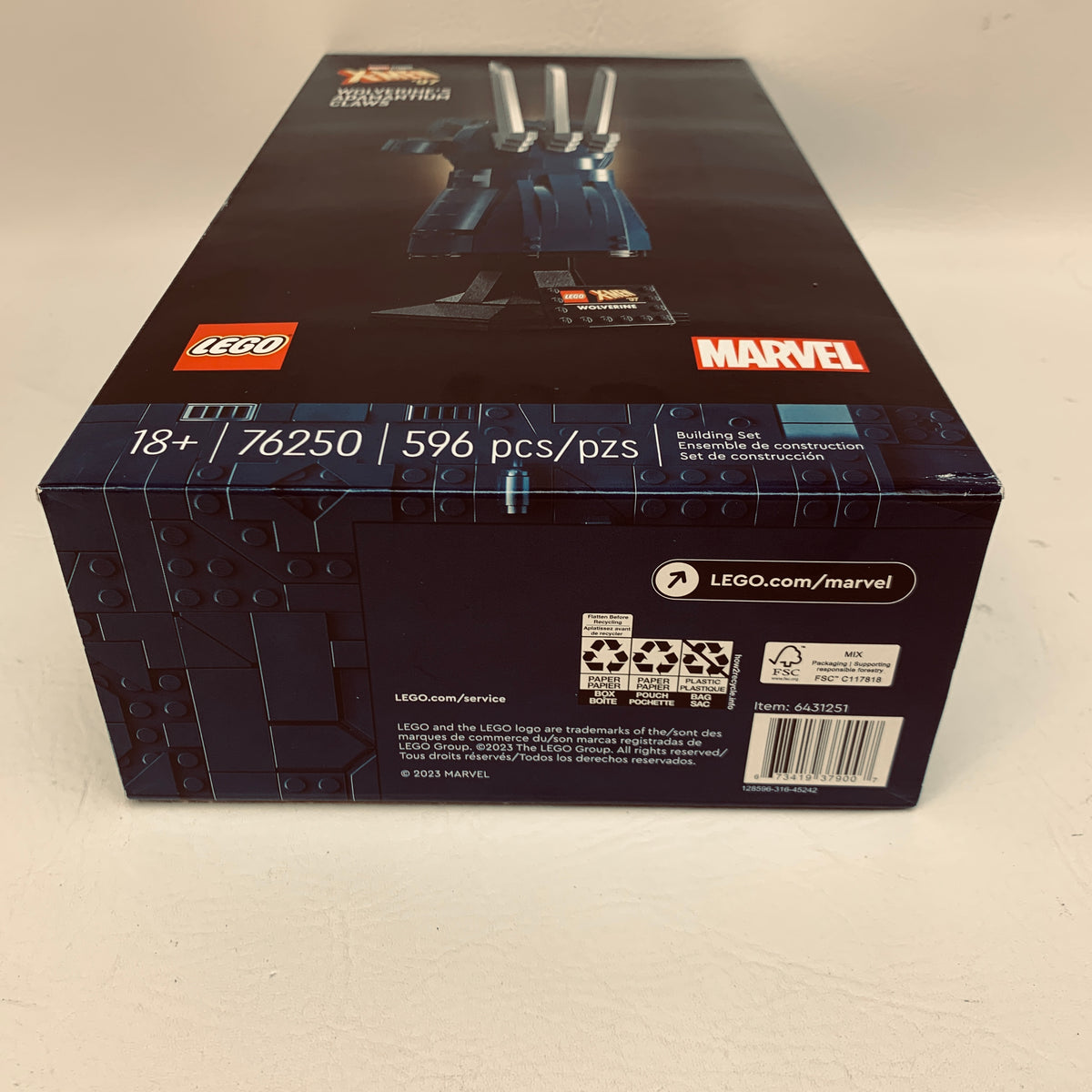 New LEGO Wolverine's Adamantium Claws 76250 Marvel X-Men '97 