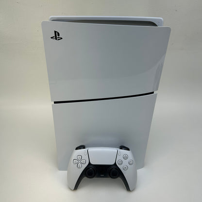 Sony PlayStation 5 Slim Disc PS5 1TB White Console Gaming System CFI-2015